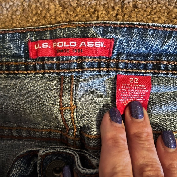 Womens plus size US Polo jeans size 22W - Picture 3 of 6